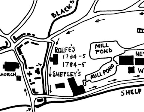 Rolffe Mill Map